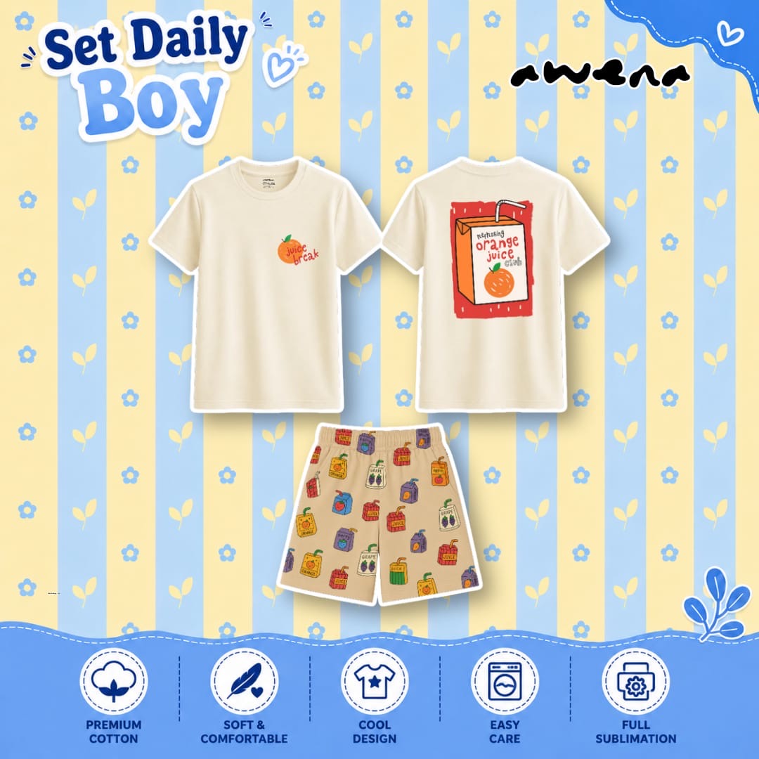 Regular Fit Boys Set Shortpants