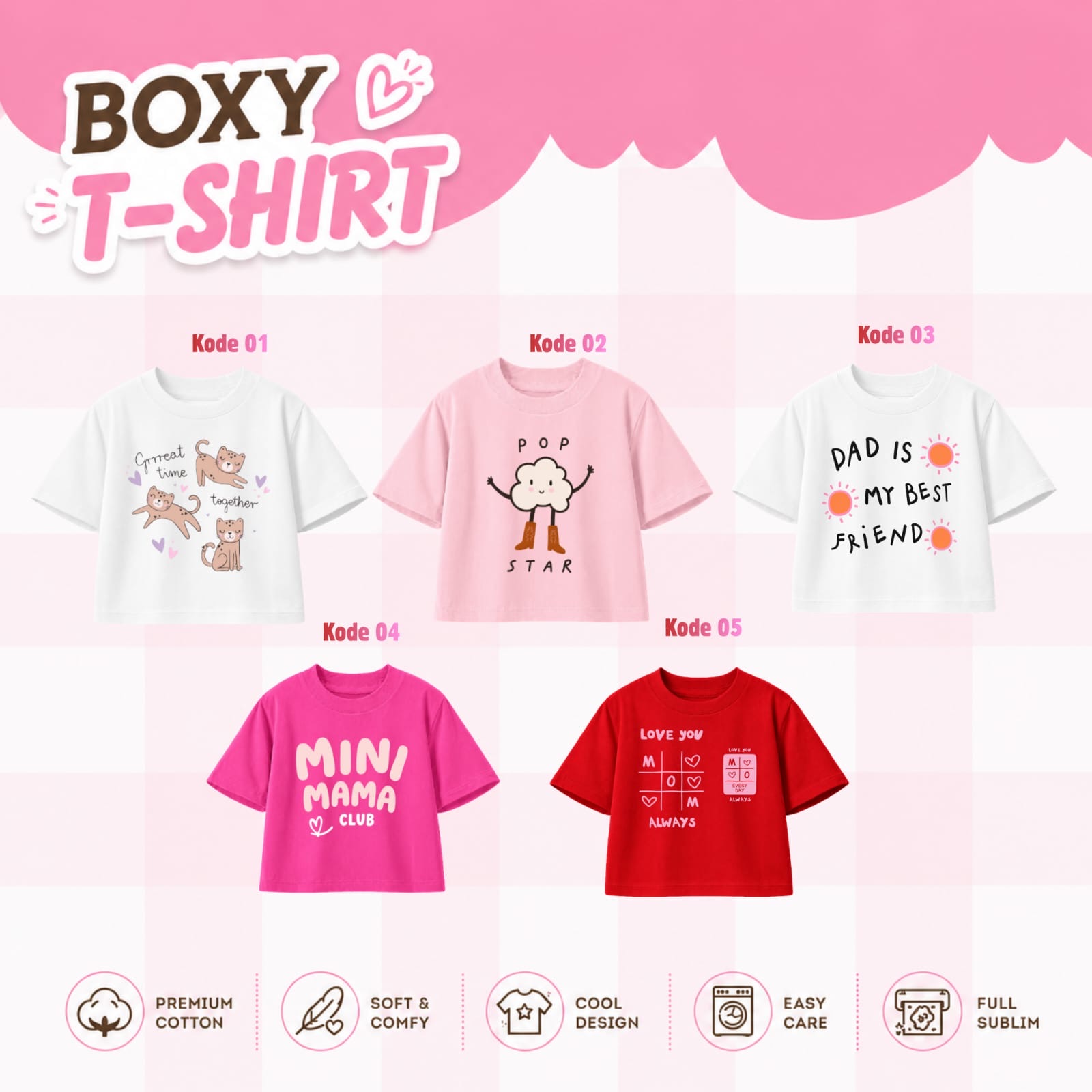 Boxy Shirt Girls